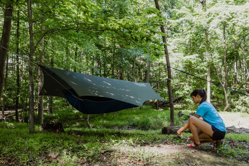 Setting Up Your Hammock