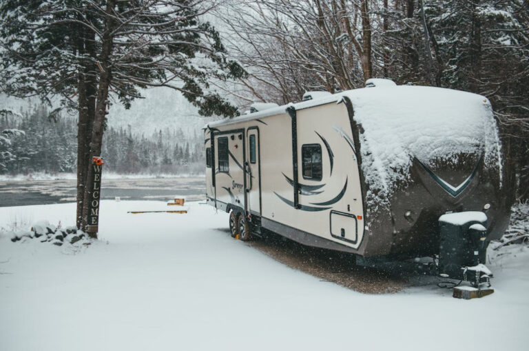 Do Pop Up Campers Stay Warm In Winter